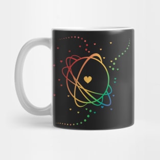 Valentine Heart Planet Mug